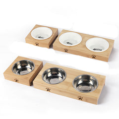 Bamboo Ceramic Bowl Set & Single