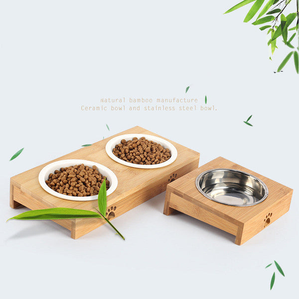 Bamboo Ceramic Bowl Set & Single